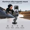 TELESIN CMM-001 Магнитное крепление для камеры из алюминиевого сплава, двойная вращающаяся на 360 градусов шаровая головка со спортивными элементами