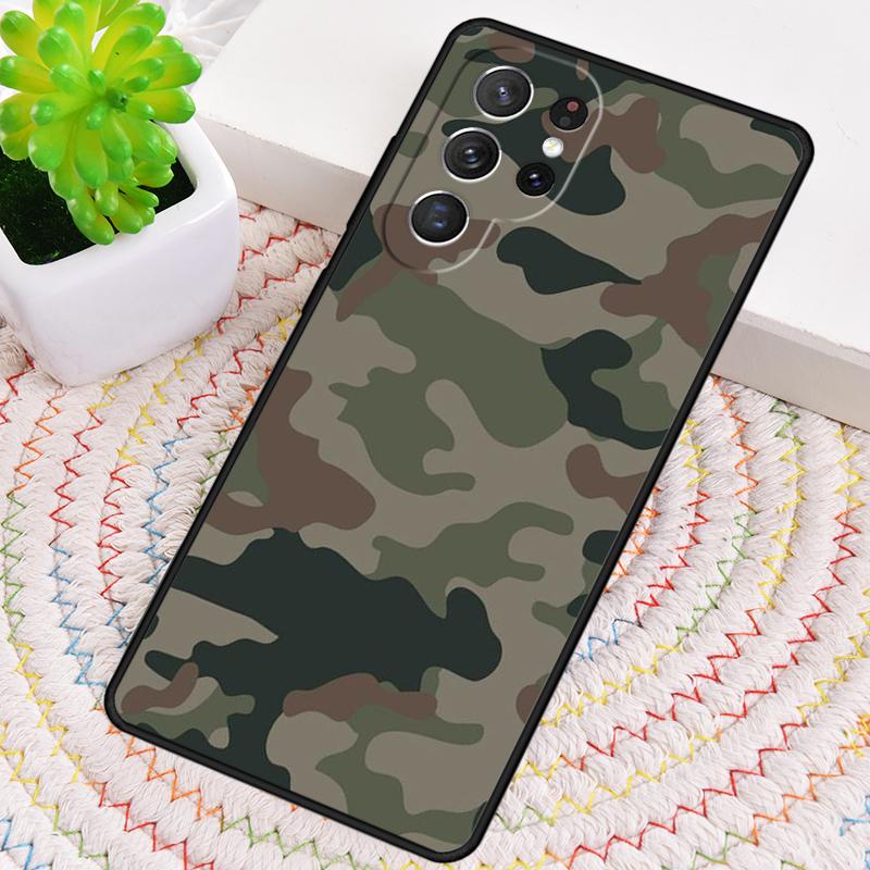 Камуфляжный Модный Чехол для Телефона Samsung Galaxy note 10 pro S26 Ultra S23 S24 FE S25 S21 S22 PLUS ударопрочный Чехол