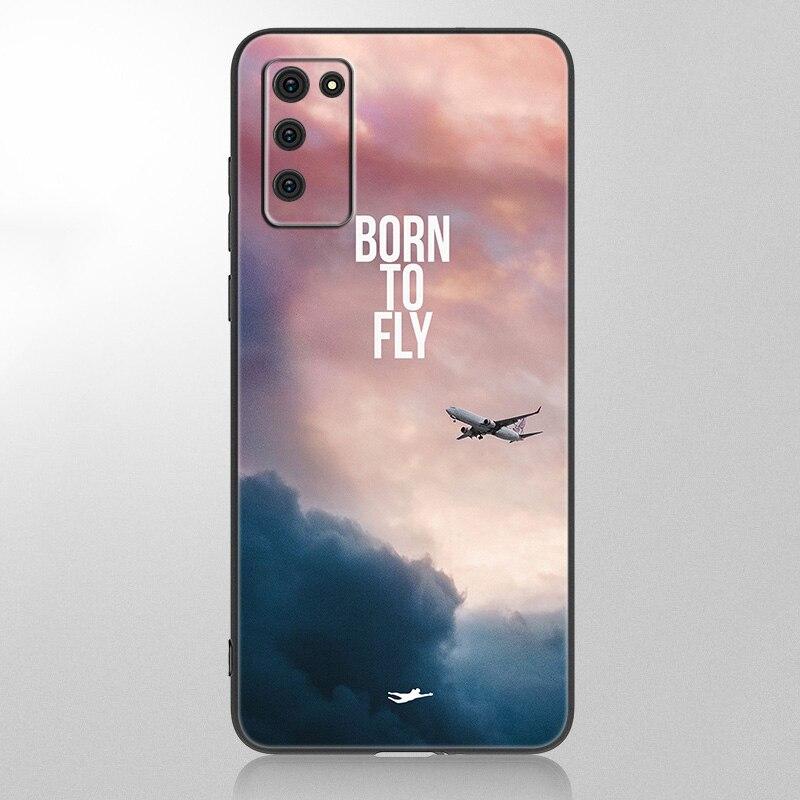 Чехол для Samsung Galaxy A12 A02S A22 A32 A52 A72 A71 A51 A41 A31 A21 A11 A50 A70 A10S A20S, черный чехол