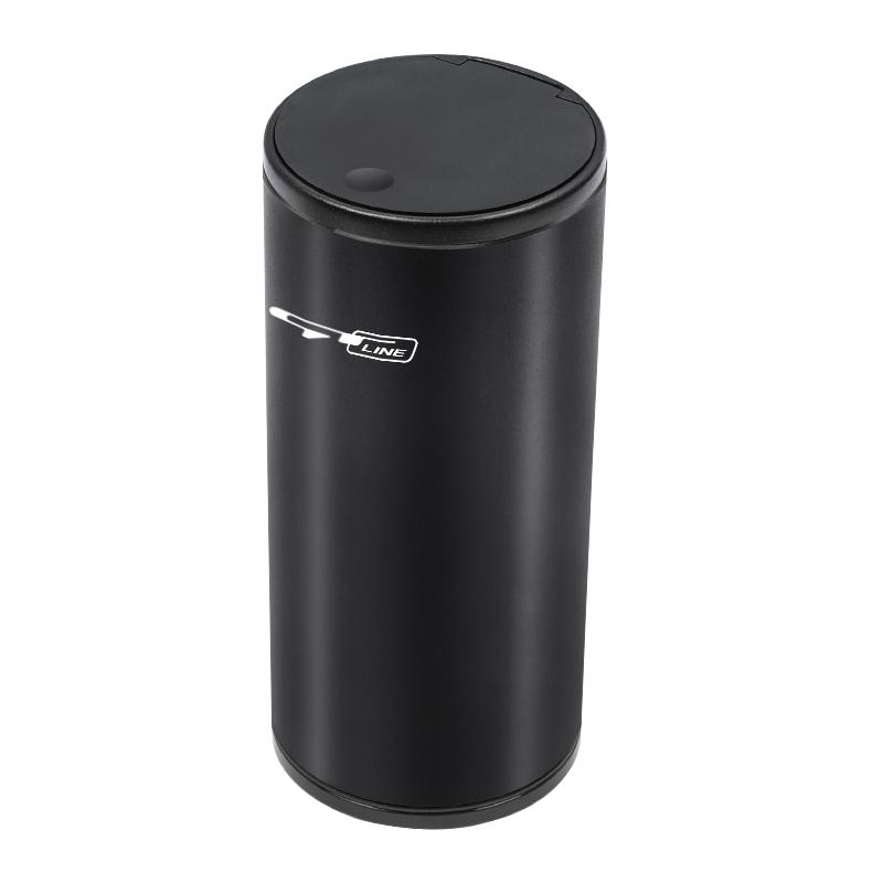 LRVA9 Car Trash Bin Ashtray Mini Auto Dust Organizer Rubbish Bag Garbage Can Container Storage Box For Kia Sportage Ceed Niro K7 K5 K8