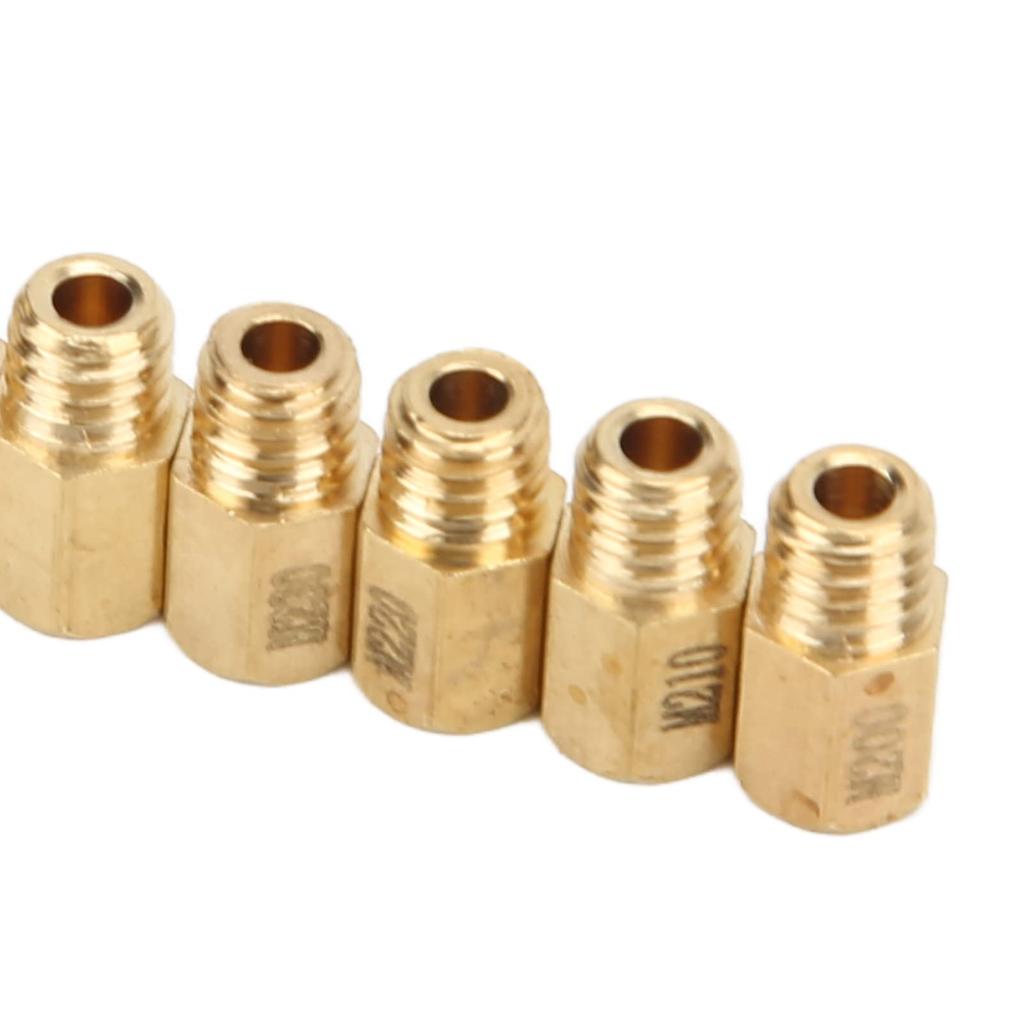 Carburetor Jet Kit 10pcs Main Jet Carburetor Cab Main Jet Kit for Mikuni VM TM TMX Carb 200‑290