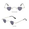 Retro Candy Color Punk Hip Hop Heart-Shaped Sunglasses Ultra-small Sun Glasses Shades