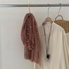 Lace Scarf Thin Linen Color Solid Color Fashionable Travel Shawl Autumn and Winter Scarf