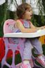 Детский стульчик для кормления King - бирюзовый