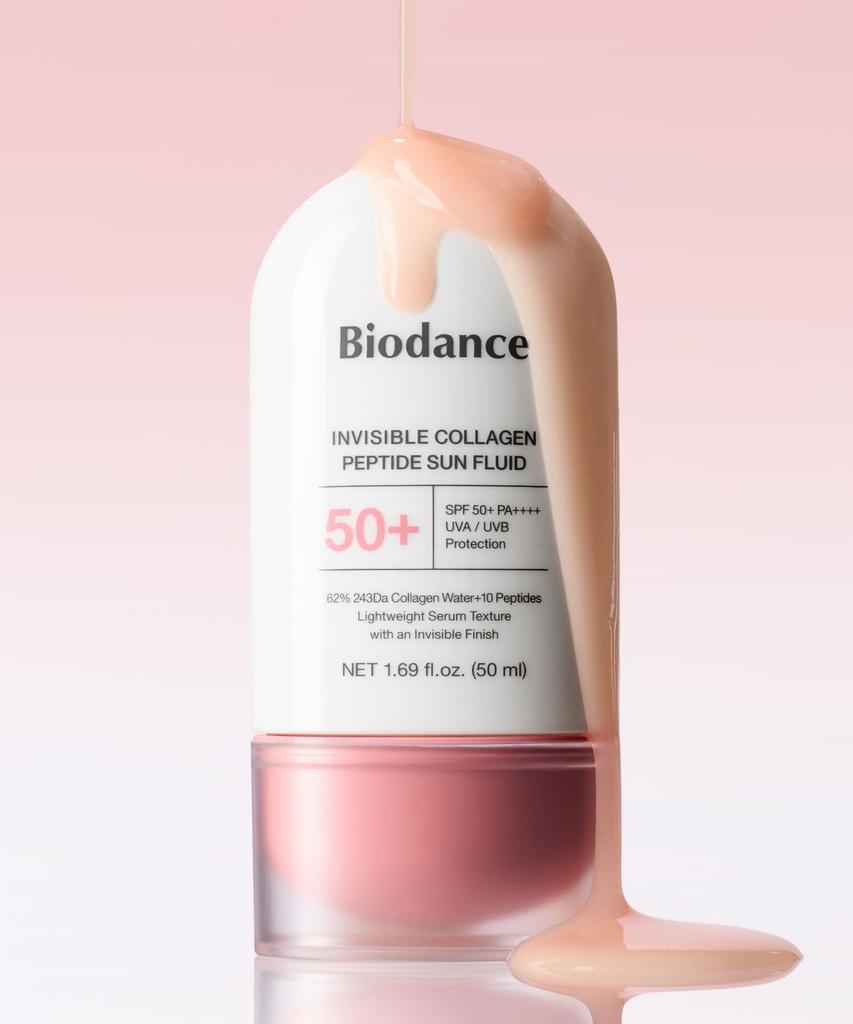 Invisible Collagen Peptide Sun Serum 50ml (+2 Collagen Pads)