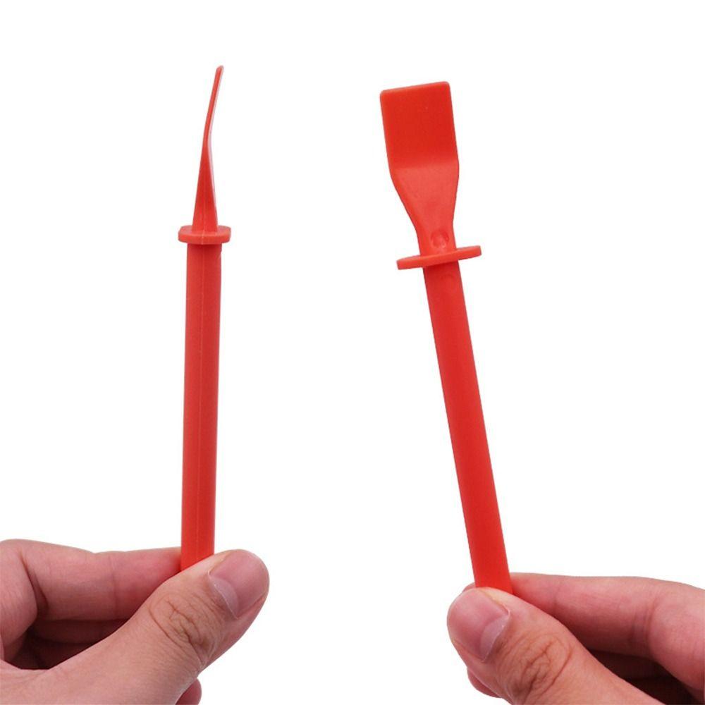 Hand Tools Leather Gluing Tool PP Adhesive Scraper Practical Glue Application Tools Leather