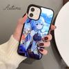 Чехол для игрового телефона Genshin Impact GanYu для iPhone 11 12 13 14 Pro Max mini XR XS SE 2020 6S 7 8 Plus Samsung Galaxy S21 S22