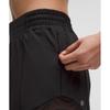 Шорты Lululemon Hotty Hot с высокой талией и подкладкой, 4 дюйма, черные