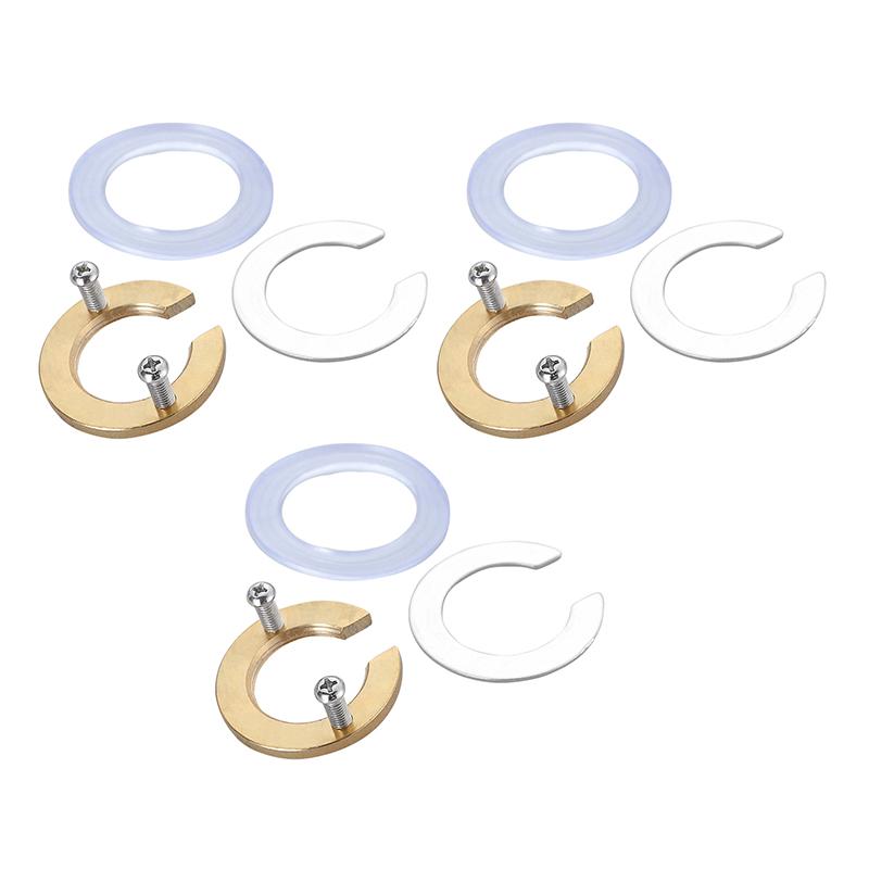 1/3 комплекта кухонных инструментов для раковины типа C, гайка-заглушка для крана, крепежный комплект для крана, крепежная шайба, стопорное кольцо