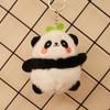 Long Grass Panda Plush Pendant Schoolbag Pendant Gift Doll Keychain Plush Toy Sichuan Travel Souvenir