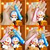 Adorable Doraemon Cartoon Keychain Rubber Accessory Blue For Couples And Cars