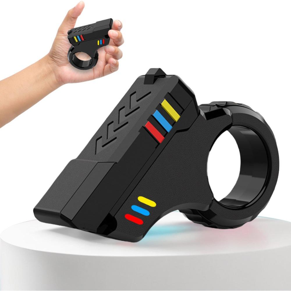 Soothing Rotary Finger Sliders 3D Printed Fidget Ring Toys Portable Spinner Toys  Adult Kids