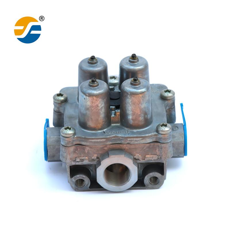 4 Four-Circuit Protective Valve Original 9347141100 Brake Valve for Bus Spare Parts