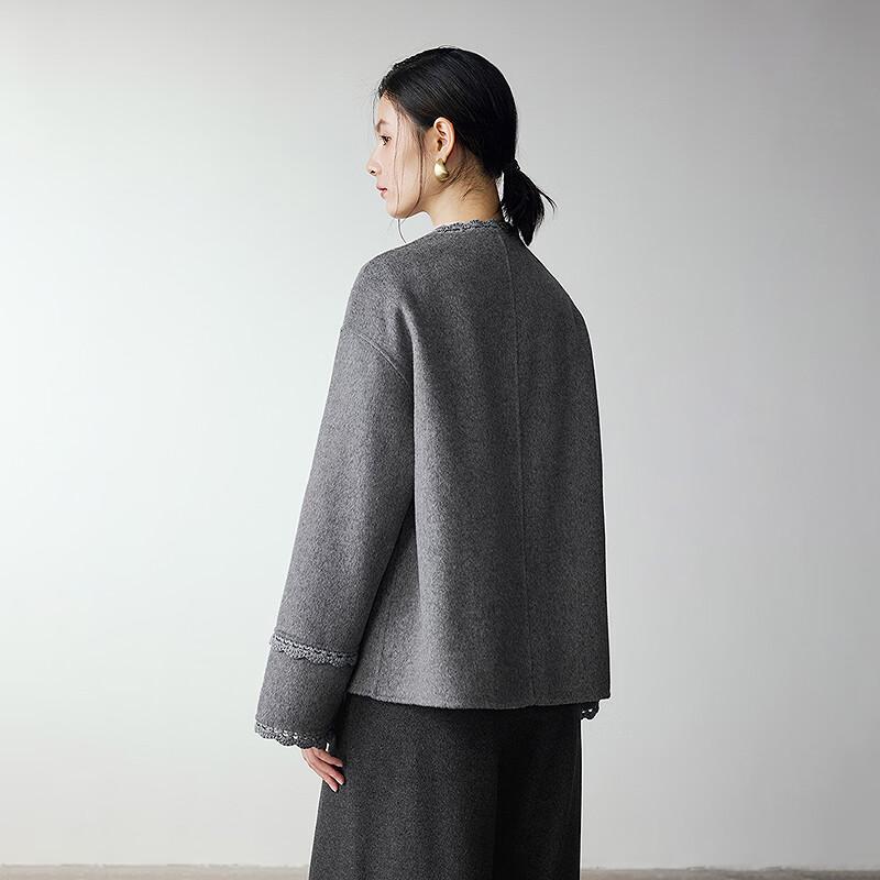 Life Left Sheep Wool Double-Sided Coat