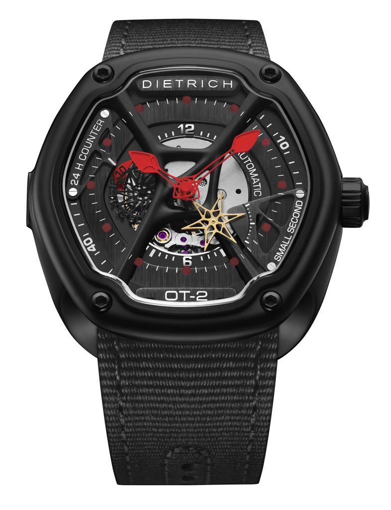 Автоматические мужские часы Dietrich DROT002S2 Black ORGANIC-TIME-2,
