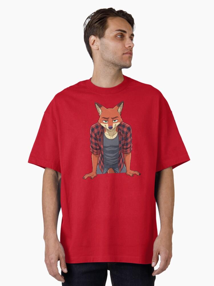 Zootopia Zootopia Fox Character Art - Nick Wilde Oversized T-Shirt