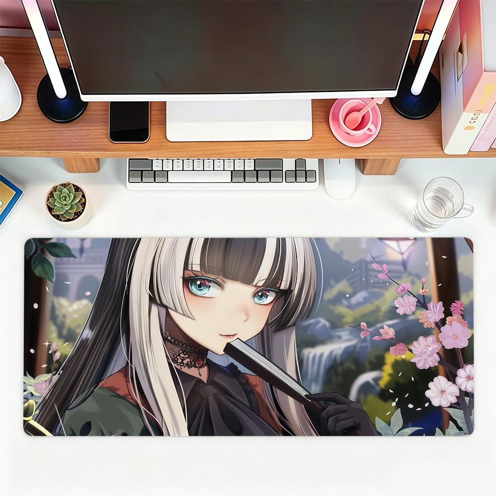 Virtual Idols J-Juufuutei Raden Mouse Pad For Office Gaming And Keyboards Non-Slip Large Waterproof