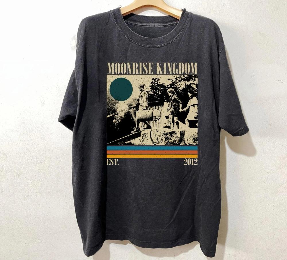 Moonrise Kingdom Movie Shirt Wes Anderson Film Graphic Short Sleeve Men's T-shirts for Summer U