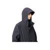 Uniqlo FW25 Темно-серый Повседневная куртка на пуговицах с капюшоном Свободный крой Мужские куртки 479412-08