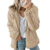 Модный женский пушистый кардиган, свитера с капюшоном, шерстяная флисовая куртка на осень и зиму, кардиган с длинным рукавом и пальто