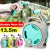 Garden Hose Kit Expandable Water Hose Pipe Watering Spray Gun Set 13.5m Car Watering Hose with Spray Gun Watering Kit New