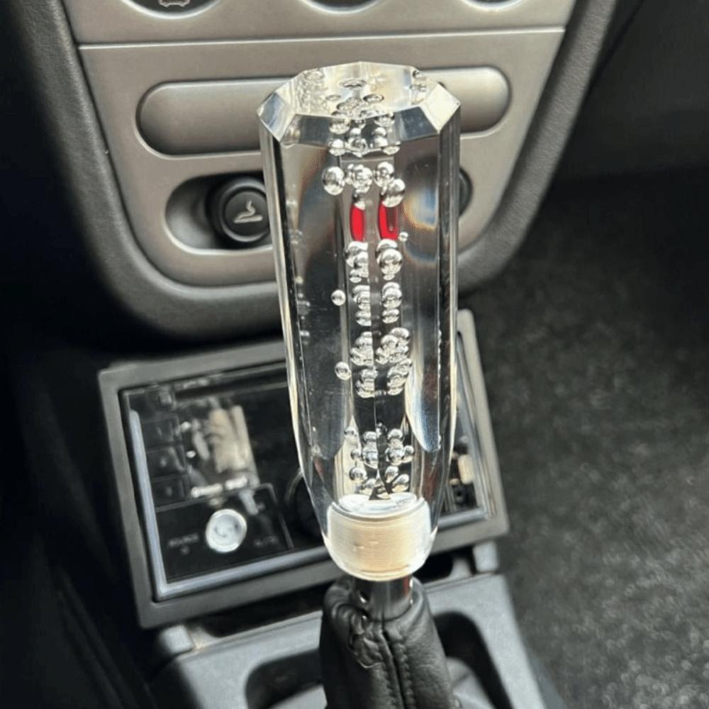 Crystal Transparent Gear Shift Knob Bubble Design Manual Shift Knob  Manual Transmission
