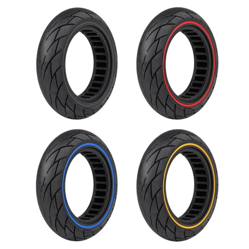 Electric Scooter ExplosionProof Hollow Tyre 10X2.5 Tubeless Tires Rubber Front Rear Wheel Tire Scooter Accessories