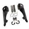 Передние Подножки для Мотоцикла Черные Pr