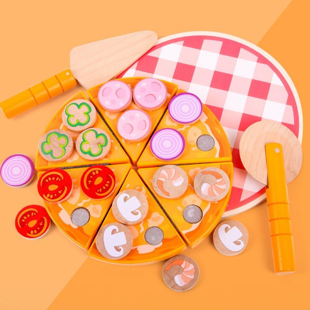 Simulation Dramatic Food Pizza Toys Interactive Cookie Play Food Set  Play Food Set