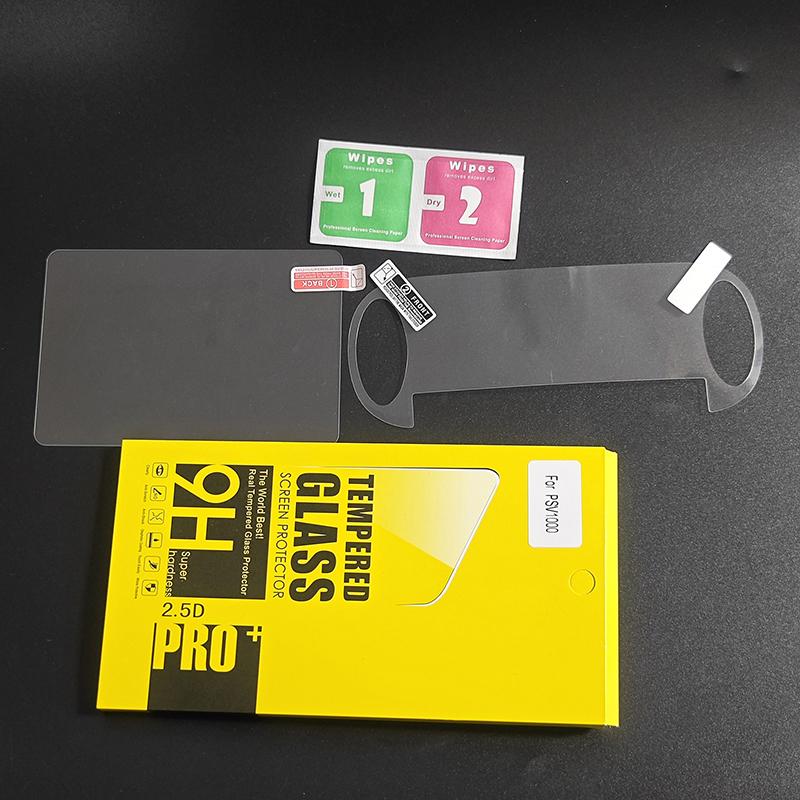 1 комплект аксессуаров для самостоятельного изготовления, закаленное стекло, прозрачная защитная пленка для экрана Full HD, защитная пленка для передней и задней панели Psvita PS Vita Psv1000