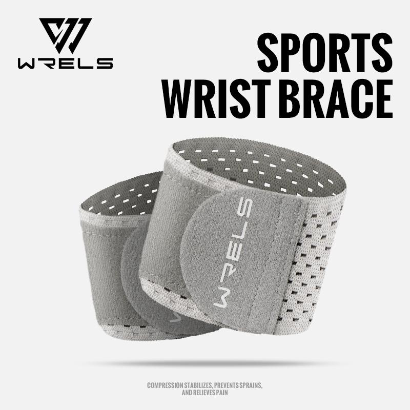 2шт, спортивный браслет WRELS, легкий, высокоэластичный, дышащий, обеспечивает отличную поддержку давления, идеально подходит для бадминтона, баскетбола, фитнеса