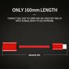 3 шт./комплект Type C на USB 2.0 Female OTG кабель для телефона, планшета, подключения USB-накопителя, мыши, клавиатуры, с плетеным дизайном