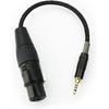 NewFantasia 2.5mm Trrs Balanced Male to 4-pin XLR Balanced Female Headphone Audio Adapter for Astell&Kern AK240 AK320 AK380 for onkyo DP-X1 FIIO