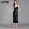 Women's Halter Nightgown Summer Ice Silk Sexy Long Home Wear Nightgowns