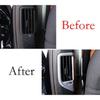 For BMW X7 G07 2019-2022 B Pillar Air Outlet Vent Cover Trim 2PCS Matte Silver