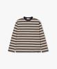 STUDIO TOMBOY [Men] Striped Long Sleeve T-Shirt _Brown_91M6322811