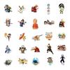 50PCS Cartoon TV Avatar The Las Airbender Stickers Skateboard Guitar Suitcase DIY Decals Stickers