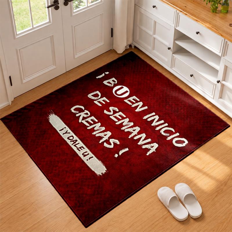 Club Universitario de Deportes Carpet Door Mat for Living Room or Bedroom Protective Mat Under Chair Office Decoration Christmas Gift Birthday Present