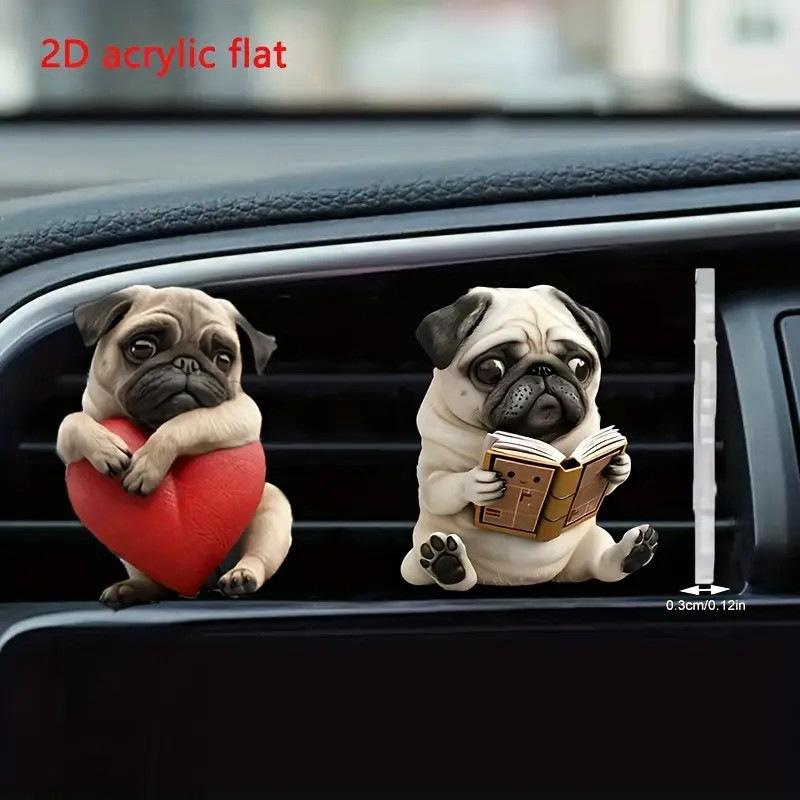 Автомобильный дефлектор вентиляции Клипсы для духов 2D Освежитель воздуха Диффузор Кондиционирование Ароматерапия Клипса для духов Украшение салона автомобиля