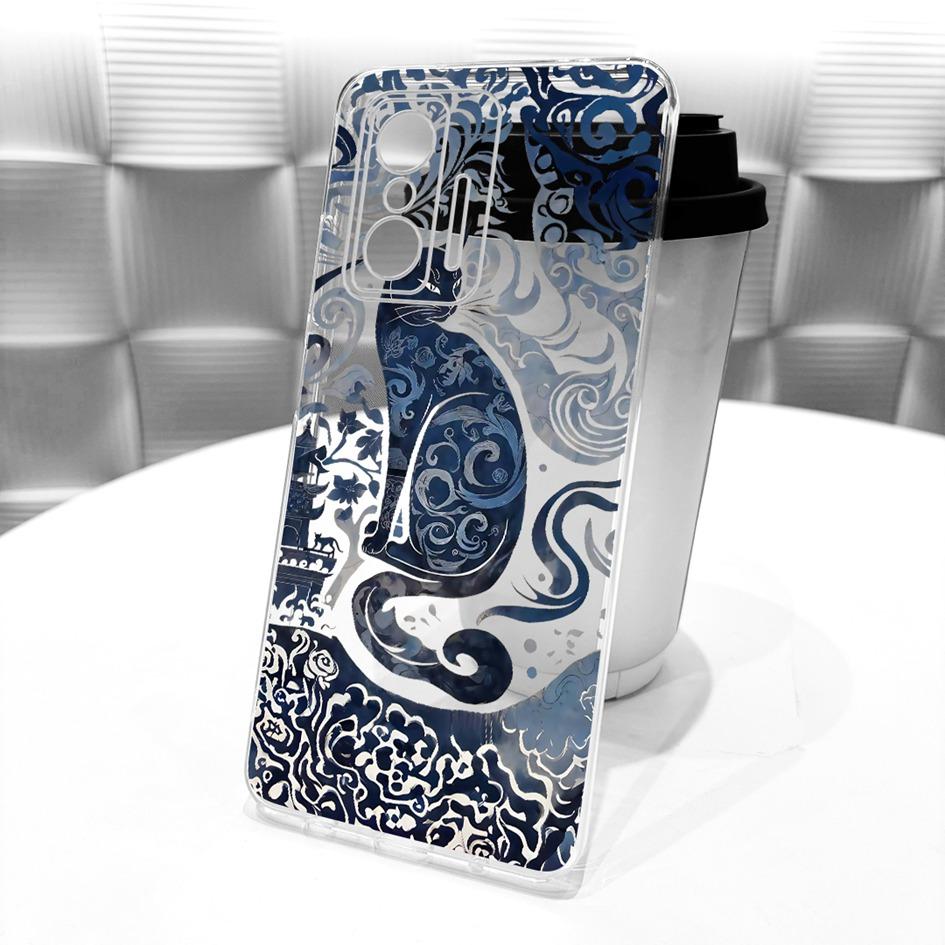 For Xiaomi 11T Pro 5G Case Transparent Silicone Fashion Flower Cover For Xiomi Xiaomi Mi 11 Pro Bumper Mi11T Mi11 Phone Case New