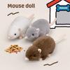 Simulation Mouse Plush Toy Lifelike Rat Pillow Cushion Mice Stuffed Animal Funny Doll Room Decor Creative Birthday Xmas Gifts