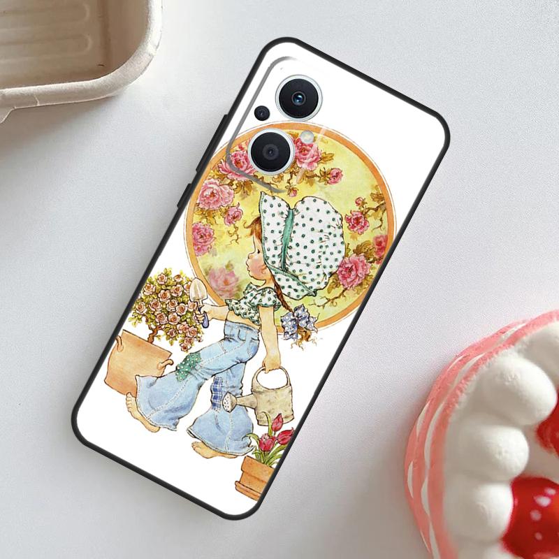 Sarah Kay pattern Case For OPPO Reno 7 8 6 5 4 Lite 8T 4Z 5Z 11 F 10 Pro OPPO Find X6 X5 Pro X2 X3 Neo Cover