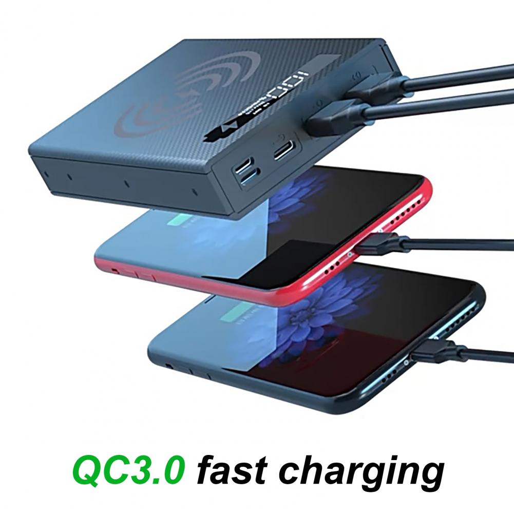 Чехол CX5 Power Bank Съемный DIY 5x18650 Чехол для зарядного устройства Быстрая зарядка Power Bank Box для смартфона Чехол для зарядного устройства «сделай сам»