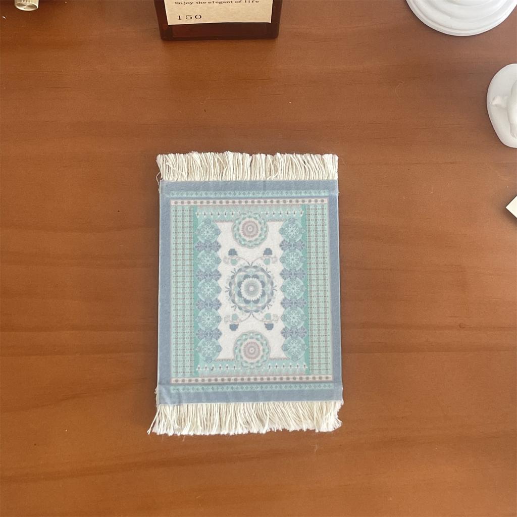 Персидская подставка для стола, ретро ковер с узором, крутая подставка для украшения, принадлежности для кухни, украшения для обеденного стола