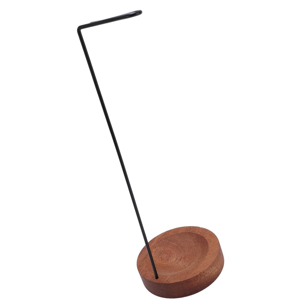 Nail Art Color Chart Display Stand Card Hanging Base Nail Oil Glue Mount Rack Bracket Walnut Color