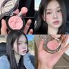 Ins-Style Blush Cream Egg Yolk High-Saturation Yellow Eyeshadow All-In-One Spring Colorful Lemon Ginger Yellow Blush Palette