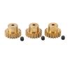 RC Motor Gear 20T M0.6 Copper RC Motor Pinion Set for 1/12 1/16 RC Cars for 370 380 390 Motors 3pcs