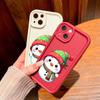 For Honor 200 90 Lite Huawei P30 P40 P50 Infinix Vivo V40 V30 Y16 Y19s Y22 Y22s Y36 Cute Snowman Design Full Lens Protect Soft Silicone Phone Case