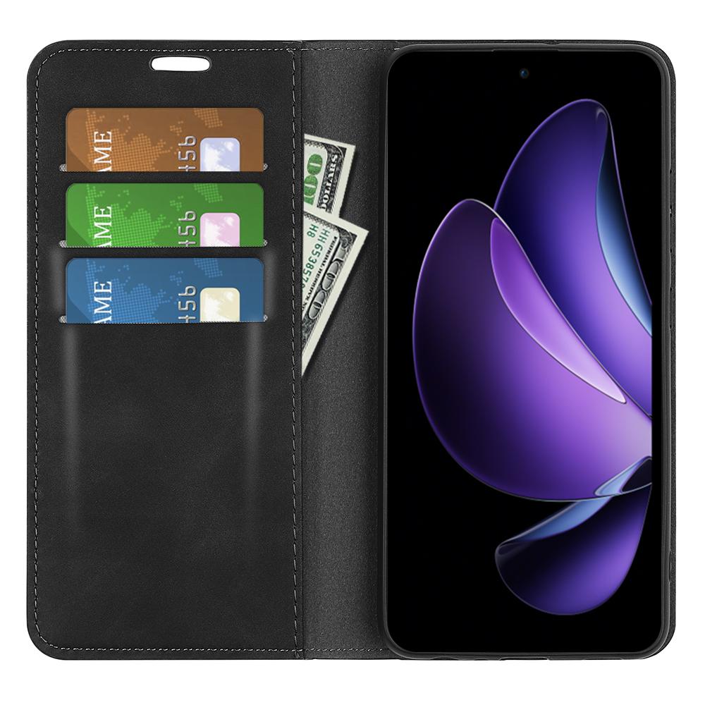 For Oppo Reno13 F 5G Case Skin Touch Leather Wallet Phone Cover