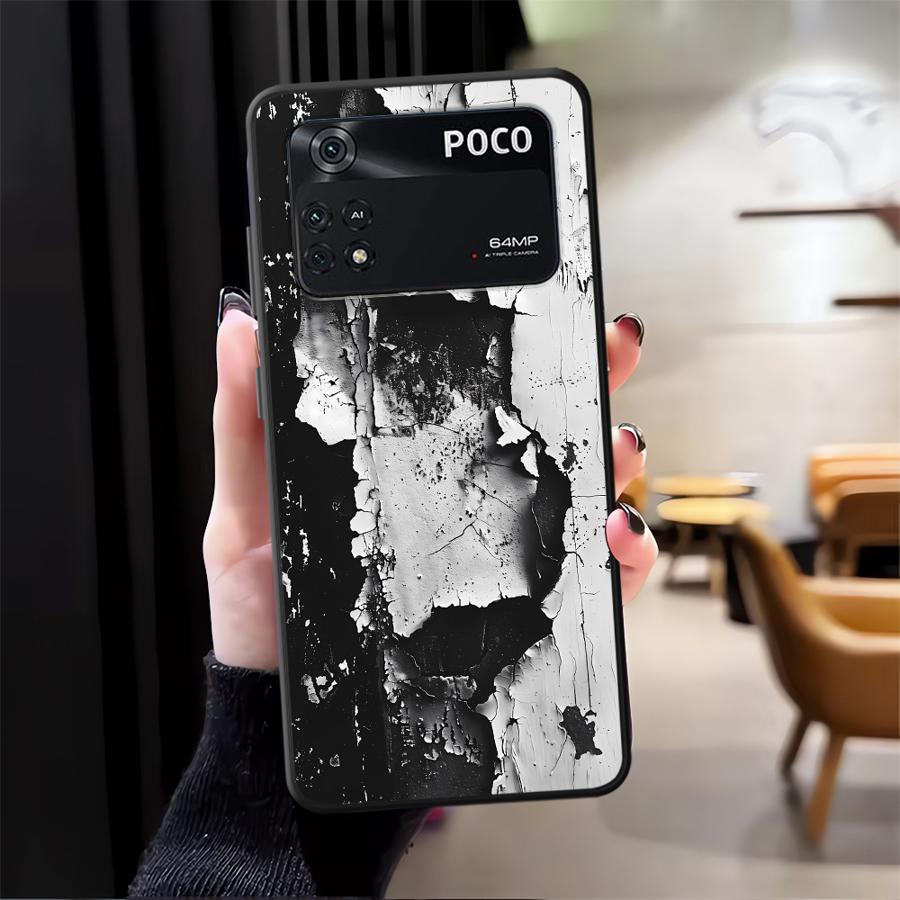 Модный чехол цвета ржавчины для Xiaomi Poco C51 M3 M4 Pro C50 M5 X3 X4 X5 F3 F4 F5 C65 Funda Чехол для телефона